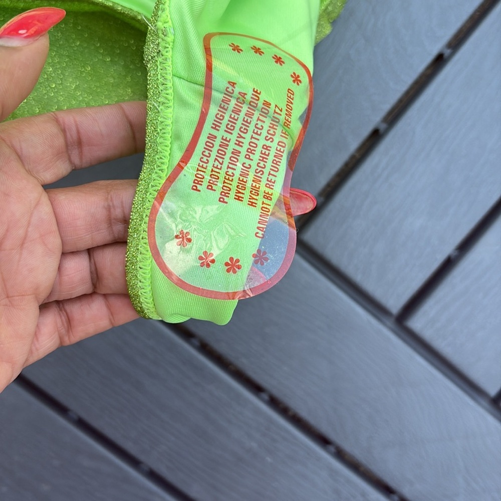 Kurt Geiger Lime Green Swim One Piece - Picture 5 of 6